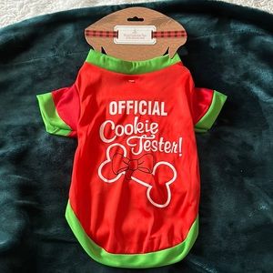 Holiday Official Cookie Tester Dog Tee